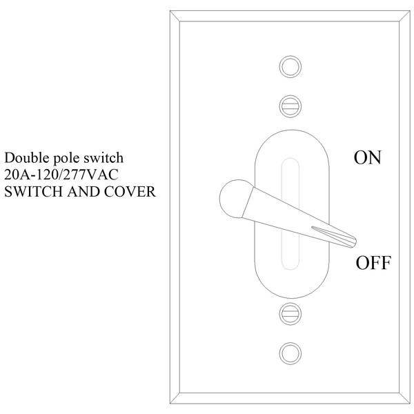 Mulberry Electrical Box Cover, 1 Gang, Rectangular, Aluminum, Toggle Switch 30486